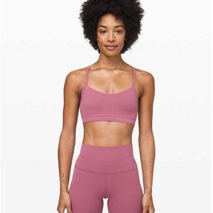 lululemon Flow Y Bra *Nulu in Plumful sz 8